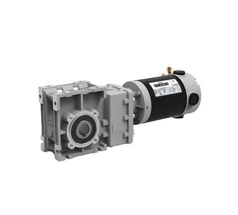 Right angle gearhead for DC motors
