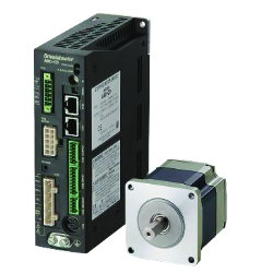 Stepper motors with controller on 230 VAC